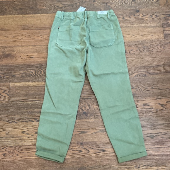 Judy Blue Olive Green Joggers Size 13/31 -drawstring - high rise - NWT - Picture 4 of 4